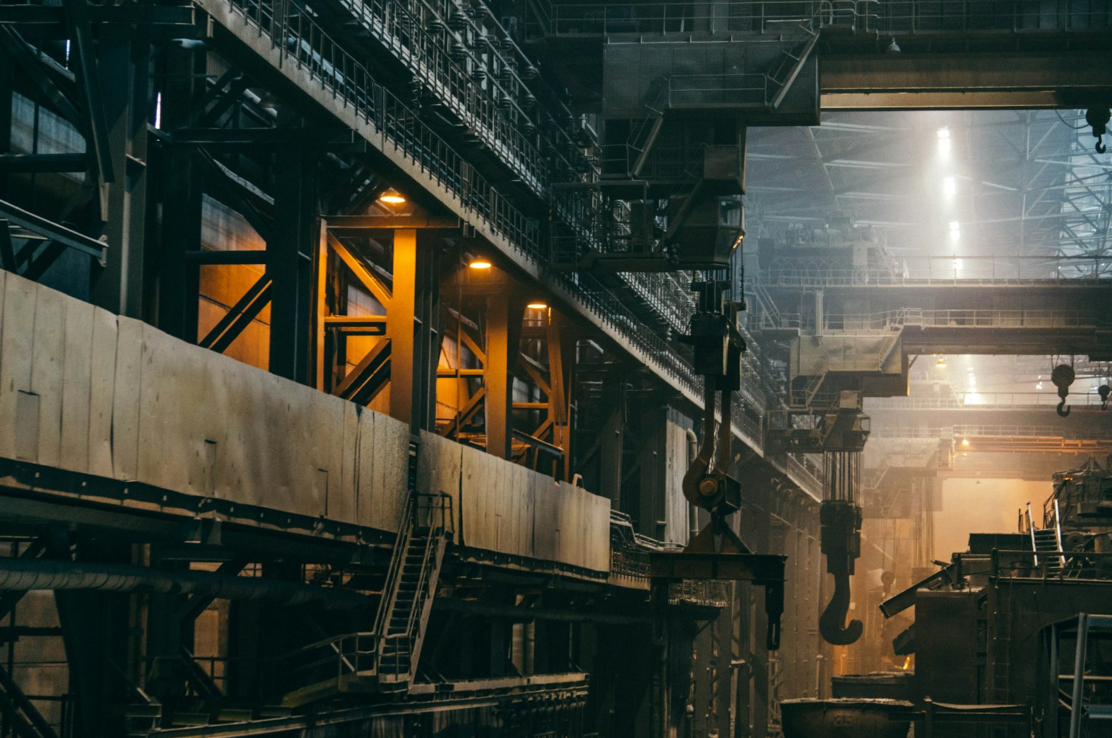 Industrial plant interior